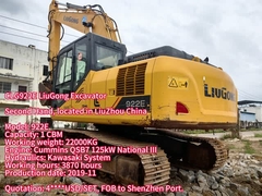 LiuGong CLG922E Crawler Excavator di seconda mano