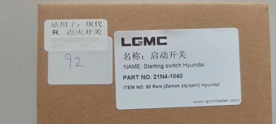 Hyundai 21N4-1040 Start Switch  Brand New Accessories