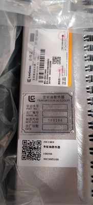 20C1969 convertitore di coppia radiatore Liugong Escavatore CLG920 CLG922 CLG923 CLG925 Escavatore filtro